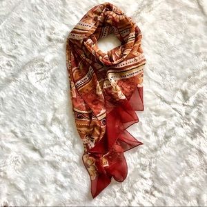 Ostiuelli Silk Rectangle scarf from Italy